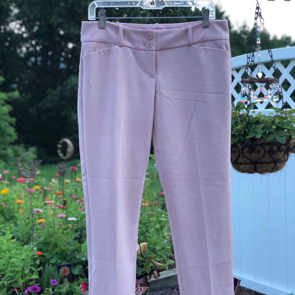The Limited Blush Pink Ankle Pants